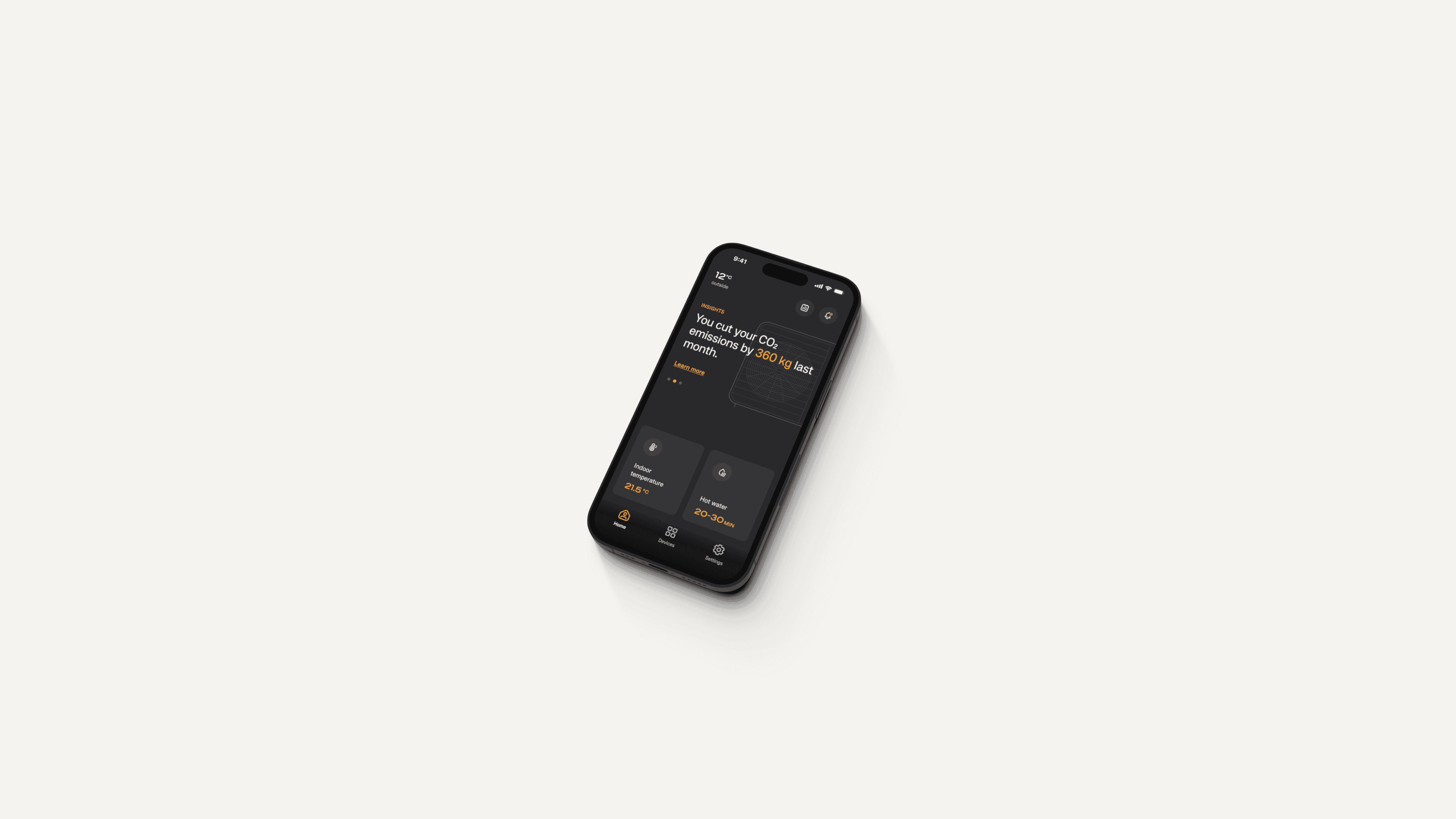 Aira App ist auf Smartphone geöffnet 
