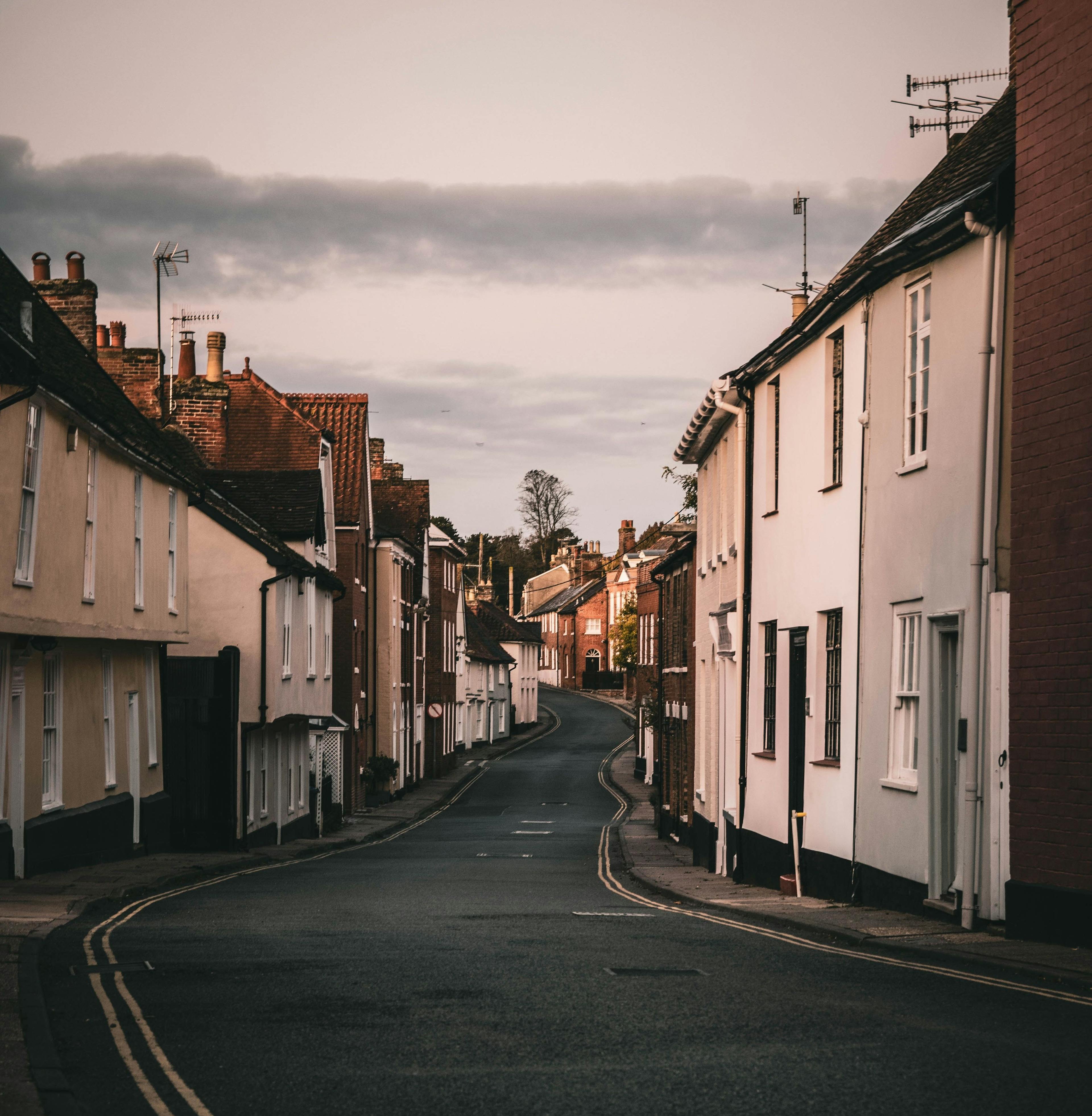 Street in Woodbridge, Suffolk